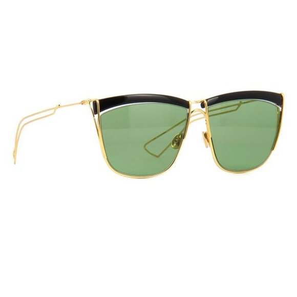 Christian Dior Square Style Gradient Green Lens. main image 4